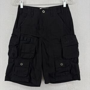 KODY PHILLIPS 2144 MUSEUM Short Mens 28 Cargo Utility Ripstop Cotton Black